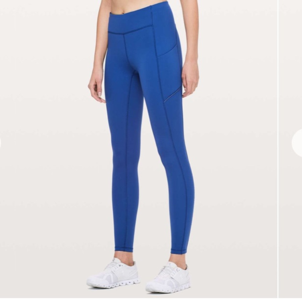 Lululemon Speed tight 25in Cyber blue size 4